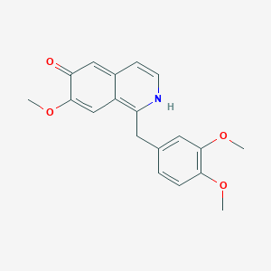 molecular formula C19H19NO4 B164601 6-去甲基罂粟碱 CAS No. 18813-63-3