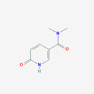 molecular formula C8H10N2O2 B1646018 N,N-Dimethyl-6-oxo-1,6-dihydropyridine-3-carboxamide 
