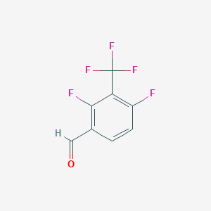 2,4-Difluoro-3-(trifluoromethyl)benzaldehyde