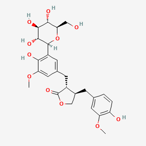 molecular formula C26H32O11 B1646053 Trachelosiaside 