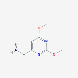 (2,6-Dimethoxypyrimidin-4-yl)methanamine