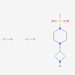 1-(3-Azetidinyl)-4-(mesyl)piperazine dihydrochloride
