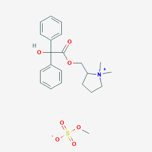 molecular formula C22H29NO7S B164609 Poldine methylsulfate CAS No. 545-80-2