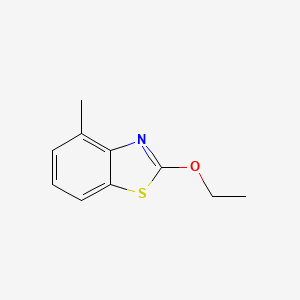 molecular formula C10H11NOS B1646110 2-Ethoxy-4-methylbenzo[d]thiazole 