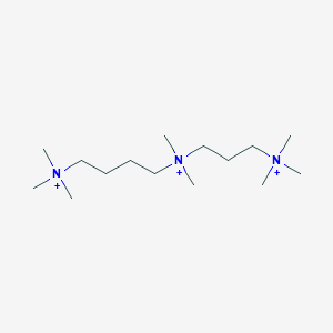 molecular formula C15H38N3+3 B164617 N-Octamethylspermidine CAS No. 132210-30-1