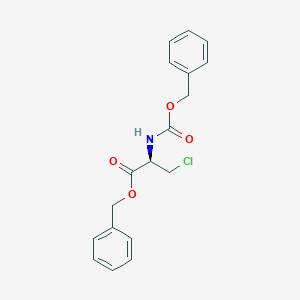 N-(Benzyloxycarbonyl)-L-beta-chloroalanine Benzyl Ester