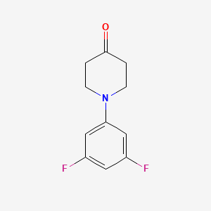 1-(3,5-Difluorophenyl)piperidin-4-one