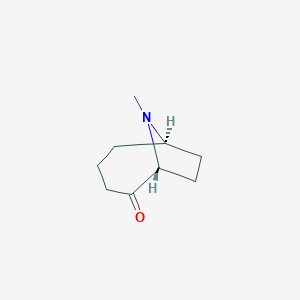 (1R,6R)-9-methyl-9-azabicyclo[4.2.1]nonan-2-one