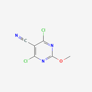 4,6-Dichloro-2-methoxypyrimidine-5-carbonitrile