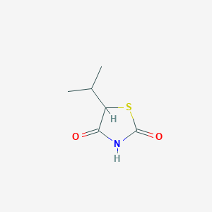 molecular formula C6H9NO2S B1646385 5-Isopropylthiazolidine-2,4-dione 