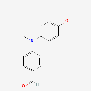 4-[(4-Methoxyphenyl)(methyl)amino]benzaldehyde