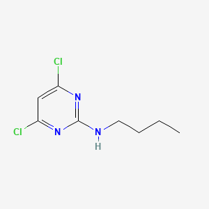 molecular formula C8H11Cl2N3 B1646415 N-butyl-4,6-dichloropyrimidin-2-amine 