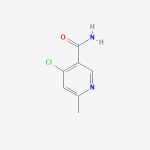 4-Chloro-6-methylnicotinamide