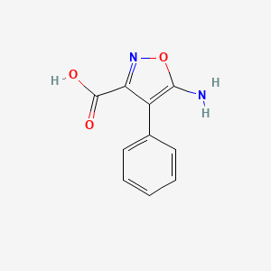 5-Amino-4-phenylisoxazole-3-carboxylic acid
