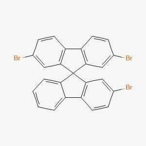 molecular formula C25H13Br3 B1646493 2,2',7-Tribromo-9,9'-spirobi[fluorene] CAS No. 171408-77-8