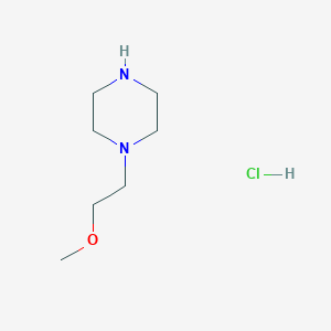 molecular formula C7H17ClN2O B1646500 1-(2-Methoxyethyl)piperazine hydrochloride 