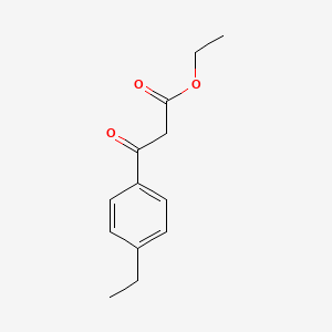 molecular formula C13H16O3 B1646505 Ethyl (4-ethylbenzoyl)acetate 