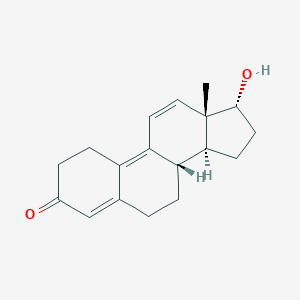 molecular formula C18H22O2 B164653 17alpha-Trenbolone CAS No. 80657-17-6