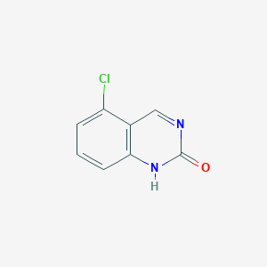 molecular formula C8H5ClN2O B1646539 2(1H)-Quinazolinone, 5-chloro- 