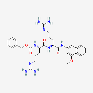 molecular formula C31H41N9O5 B1646552 Z-Arg-Arg-4MbNA 