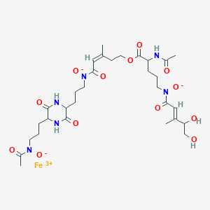 molecular formula C31H47FeN6O13 B164657 Hydroxyneocoprogen I CAS No. 135500-10-6