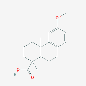 molecular formula C18 H24 O3 B164658 O-Methylpodocarpic acid CAS No. 10037-26-0