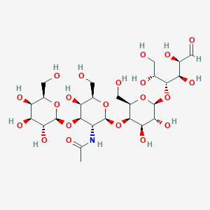molecular formula C26H45NO21 B164665 Gangliotetraose CAS No. 75645-24-8