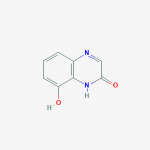 molecular formula C8H6N2O2 B1646839 Quinoxaline-2,8-diol 