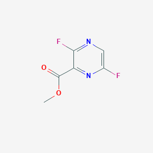 B1646942 Methyl 3,6-difluoropyrazine-2-carboxylate CAS No. 356783-26-1