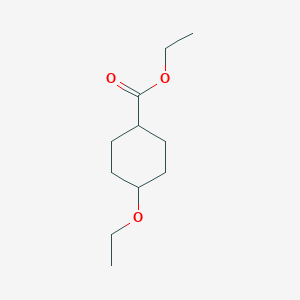 molecular formula C11H20O3 B1646951 Trans-Ethyl 4-ethoxy-cyclohexanecarboxylate 