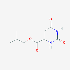 molecular formula C9H12N2O4 B1646966 2-methylpropyl 2,4-dioxo-1H-pyrimidine-6-carboxylate 