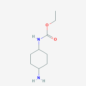 molecular formula C9H18N2O2 B1646998 ethyl N-(4-aminocyclohexyl)carbamate CAS No. 850787-22-3