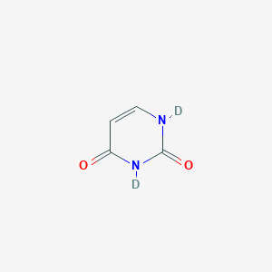 molecular formula C4H4N2O2 B1647003 Uracil-d2-1 