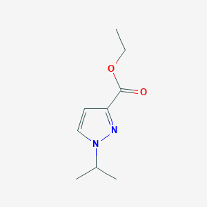 molecular formula C9H14N2O2 B1647086 ethyl 1-isopropyl-1H-pyrazole-3-carboxylate CAS No. 1007514-99-9