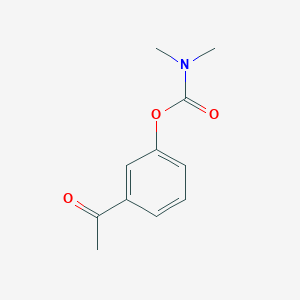 molecular formula C11H13NO3 B1647181 3-Acetylphenyl dimethylcarbamate 