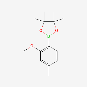2-(2-Methoxy-4-methylphenyl)-4,4,5,5-tetramethyl-1,3,2-dioxaborolane