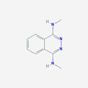 molecular formula C10H12N4 B1647229 1,4-Phthalazinediamine, N1,N4-dimethyl- 