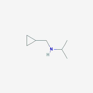 molecular formula C7H15N B1647232 N-(cyclopropylmethyl)propan-2-amine CAS No. 26389-66-2