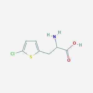 B1647239 3-(5-Chlorothien-2-yl)-DL-alanine CAS No. 68056-35-9