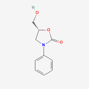 (R)-5-(Hydroxymethyl)-3-phenyloxazolidin-2-one