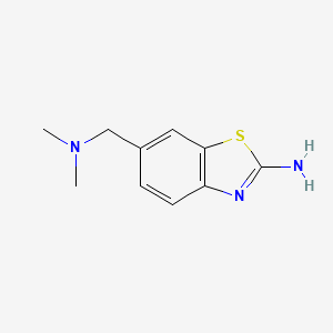 6-[(Dimethylamino)methyl]-1,3-benzothiazol-2-amine