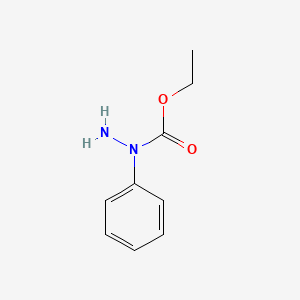 molecular formula C9H12N2O2 B1647257 N-phenyl-hydrazinecarboxylic acid ethyl ester 