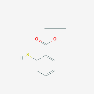 molecular formula C11H14O2S B1647273 Tert-butyl 2-mercaptobenzoate 