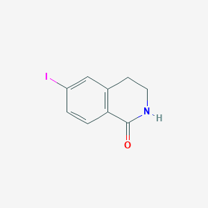 molecular formula C9H8INO B1647401 6-iodo-3,4-dihydroisoquinolin-1(2H)-one 