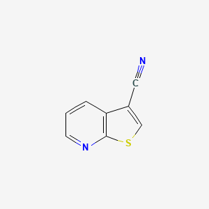 molecular formula C8H4N2S B1647424 Thieno[2,3-b]pyridine-3-carbonitrile 
