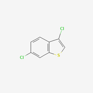 molecular formula C8H4Cl2S B1647452 3,6-Dichlorobenzo[b]thiophene 