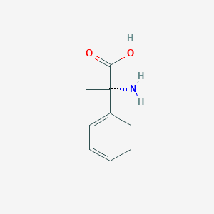 molecular formula C9H11NO2 B164747 (2S)-2-amino-2-phenylpropanoic acid CAS No. 13398-26-0
