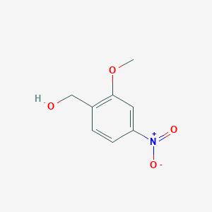 molecular formula C8H9NO4 B164748 2-甲氧基-4-硝基苄醇 CAS No. 136507-14-7