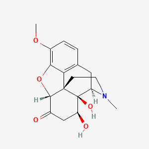 molecular formula C18H21NO5 B1647527 8-Hydroxyoxycodone, 8beta- 