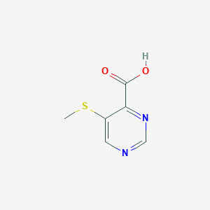 5-Methylsulfanylpyrimidine-4-carboxylic acid